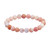 Pink Opal Elastic Bracelet - Grade A - 6mm & 8mm Beads 
