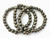 Pyrite Elastic Bracelet - 8mm Beads