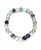 Rainbow Fluorite Elastic Bracelet - 6mm & 8mm Beads