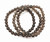 Smoky Quartz Elastic Bracelet - 6mm Beads 
