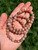 Peach Moonstone Elastic Bracelet - 8mm Beads