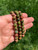 Unakite Elastic Bracelet - 6mm and 8mm Beads