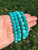 Russian Amazonite Elastic Bracelet - 9mm Beads