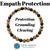 Empath Protection Bracelet - Elastic - 6mm Beads 