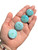 Larimar Cabochon - Grade A - Round