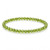 Peridot Elastic Bracelet - 4mm Beads 