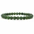 Nephrite Jade Elastic Bracelet - 6mm Beads 