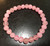 Rose Quartz Elastic Bracelet - 6mm & 8mm Beads 