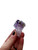 Raw Amethyst Root Point Druzy Quartz and Calcite inclusions