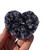 Raw Amethyst Heart Cluster - Heart Geode