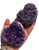 Raw Amethyst Heart Cluster - Heart Geode