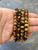 Tigers Eye Elastic Bracelet - 6mm and 8mm Beads
