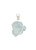 Aquamarine Pendant - Sterling Silver - Raw - No.677