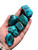 Chrysocolla Malachite Tumbled Stone - Grade B