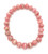 Rhodochrosite Elastic Bracelet - 6mm and 8mm Beads