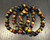 Mixed Tigers Eye Elastic Bracelet - 8mm Beads