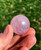 Aura Rose Quartz Sphere