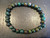 Bloodstone Elastic Bracelet - 8mm Beads