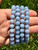 Angelite Elastic Bracelet - 8mm Beads