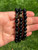 Gold Sheen Obsidian Elastic Bracelet - 8mm Beads