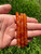 Carnelian Elastic Bracelet - 6mm and 8mm Beads