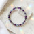 Third Eye Chakra Elastic Bracelet - 6mm Beads 