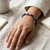 Third Eye Chakra Elastic Bracelet - 6mm Beads 