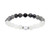 Moon Phase Elastic Bracelet - 8mm Beads 