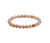 Flower Agate Elastic Bracelet - 8mm Beads 