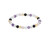 Good Vibes Only Elastic Bracelet - 6mm Beads 
