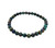 Azurite Malachite Elastic Bracelet - 6mm Beads 
