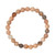 Sunstone Moonstone Faceted Elastic Bracelet 