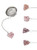 Raw Strawberry Quartz Crystal Tea Infuser 