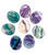 Rainbow Fluorite Worry Stone 
