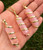 Polished Rose Quartz Point Pendant with Spiral
