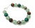 Abundance & Prosperity Clasp Bracelet - 8mm Beads 