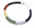 7 Chakra Clasp Bracelet - 6mm Beads 