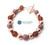 Wellness, Inner Stength & Positivity Clasp Bracelet - 8mm Beads 