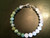 Selenite, Quartz & Moss Agate Clasp Bracelet - 6mm Beads 