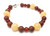Sacral Chakra Clasp Bracelet - 6mm & 8mm & 10mm Beads 