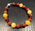 Sacral Chakra Clasp Bracelet - 6mm & 8mm & 10mm Beads 