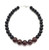Root Chakra Clasp Bracelet - 6mm & 8mm Beads - Garnet & Black Obsidian 