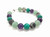 Stress & Good Luck Clasp Bracelet - 8mm Beads 