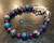 Wellness, Motivation & Confidence Clasp Bracelet - 6mm & 8mm Beads 