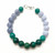 Water Element Clasp Bracelet - 8mm Beads 