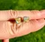 Labradorite Raw Square Stud Earrings - Sterling Silver