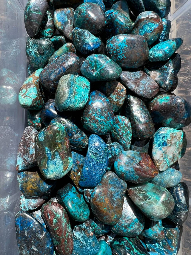 thumbnail image 2 of Grade A++ Black Tourmaline Tumbled Stones – 0.75-1.25 Inch Polished Crystals 2 of 5