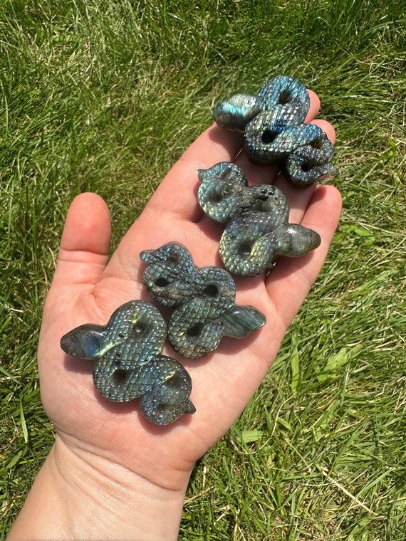 Labradorite Snake | New Moon Beginnings
