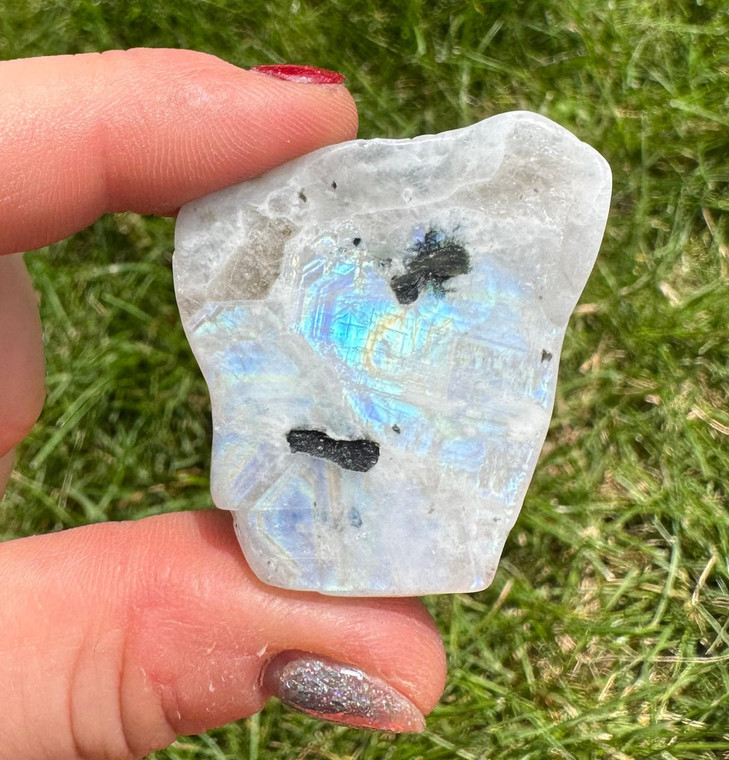 Rainbow Moonstone Slab 