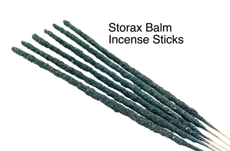 Storax Balm Incense Sticks (6-pack) 